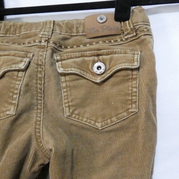 CHILDREN'S PLACE - Stretch | 6x / 7 | Vintage Brown Flared Pants | Detailed Hem - Picture 12 of 16